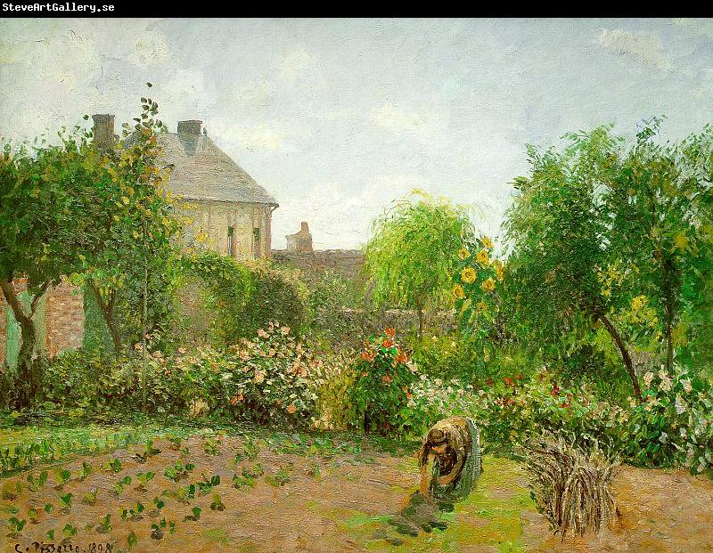 Camille Pissaro The Artist's Garden at Eragny